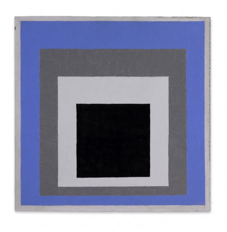 Josef Albers, Study to homage to the square: apodictic, 1950-1954, Hauser & Wirth
