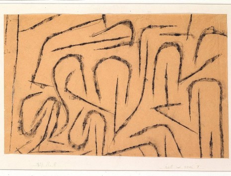 Paul Klee, Hart und weich II (Hard and soft II), 1937 , Hauser & Wirth