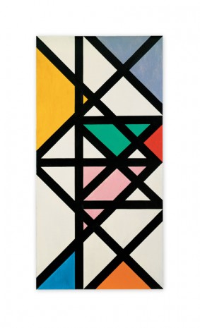 Max Bill , Horitzontal-Vertikal-Diagonal-Rhythmus (Horizontal-Vertical-Diagonal-Rhythm), 1942 , Hauser & Wirth