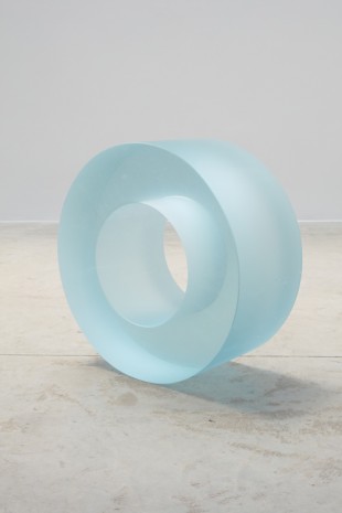 Ann Veronica Janssens, Blue Glass Roll 405, 2017-2018 , Bortolami Gallery