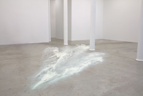 Ann Veronica Janssens, Untitled (White Glitter), 2016 - open date , Bortolami Gallery