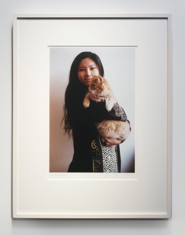 Dan Graham, Wendy with Cat, 1996 , 303 Gallery