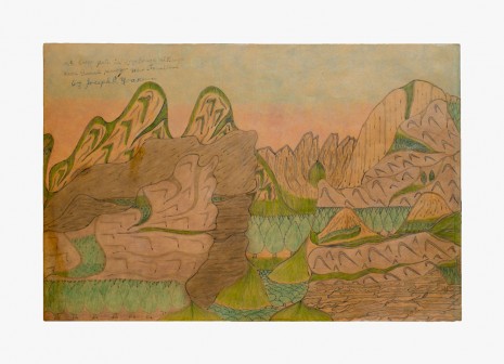 Joseph Elmer Yoakum, Mt. Cross Pate in Long Range, Mt. Range near Damals Harber New Foundland, n.d., Venus Over Manhattan