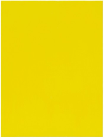 Mayo Thompson, Yellow, 2017-2018 , Galerie Buchholz