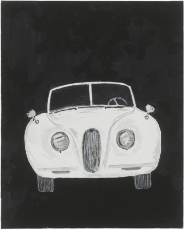Mayo Thompson, 1954 Jaguar xk120, 2017-2018 , Galerie Buchholz