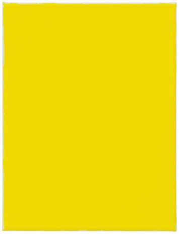 Mayo Thompson, 3 Yellows, 2017-2018 , Galerie Buchholz