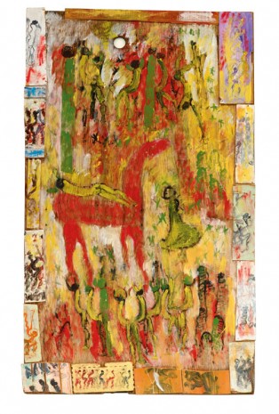 Purvis Young, Carrying The Angel To The People, 1994 , Galerie Thaddaeus Ropac