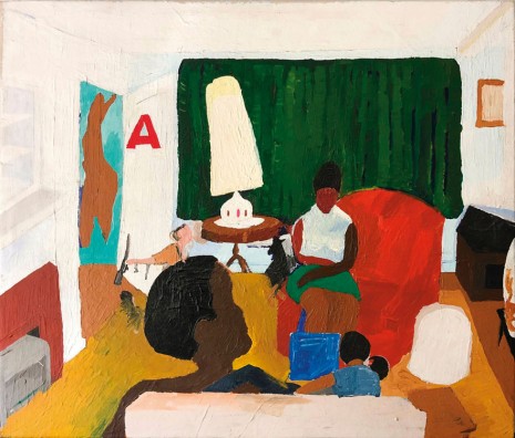 Henry Taylor, Untitled (living room with Mama), 2004 , Galerie Thaddaeus Ropac