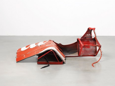 Robert Rauschenberg , Red Crawler Glut, 1987 , Galerie Thaddaeus Ropac