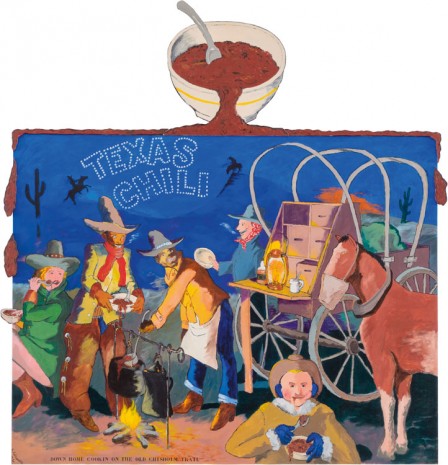 Robert Colescott, Texas Chili, 1976 , Galerie Thaddaeus Ropac