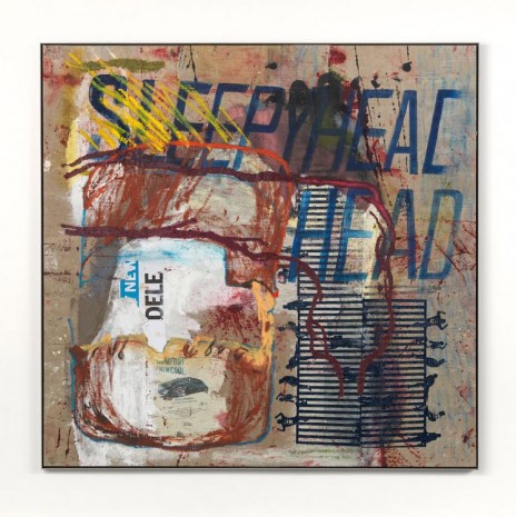 Mandy El-Sayegh, Untitled (sleepy head), 2018 , Lehmann Maupin