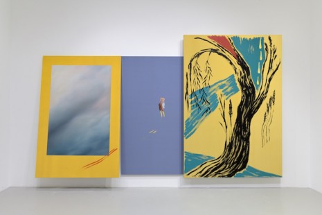 Jérémy Demester, L'ange et L'arbre, 2019 , Galerie Max Hetzler