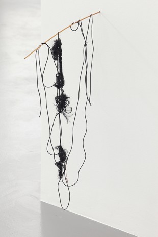 Margrét H. Blöndal, Untitled (stick, string, tape, rubber, unraveled), 2012, i8 Gallery
