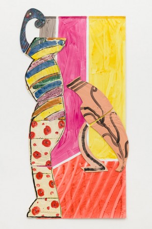 Betty Woodman, Lady and Leaning Vase, 2011 , David Kordansky Gallery