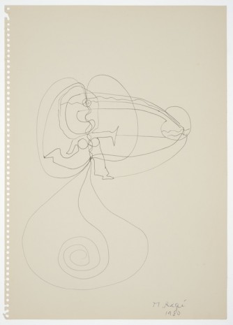 Margaret Raspé, Automatic Drawing 13, 1980 , Amanda Wilkinson