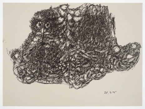 Margaret Raspé, Automatic Drawing 4, 1975 , Amanda Wilkinson