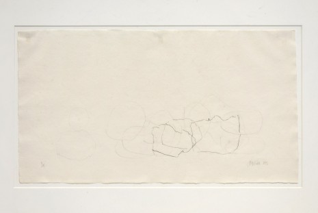 John Cage, Where R = Ryoanji (R/5), 1991 , Galerie Thaddaeus Ropac