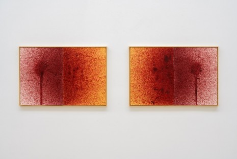 Imran Qureshi, Separated (diptych), 2019 , Galerie Thaddaeus Ropac