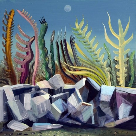 Miguel Cardenas, Landscape with Stones, 2019, Metro Pictures
