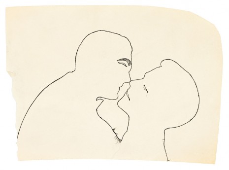 Andy Warhol, Kissing Couple, ca. 1954 , Galerie Buchholz