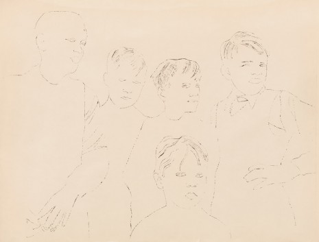Andy Warhol, Children, ca. 1957 , Galerie Buchholz
