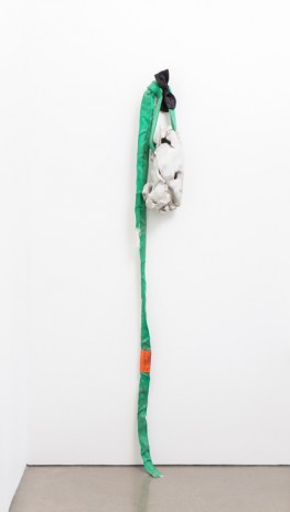 Theaster Gates, Mask with Green Line and Bowed Tie, 2019 , Regen Projects