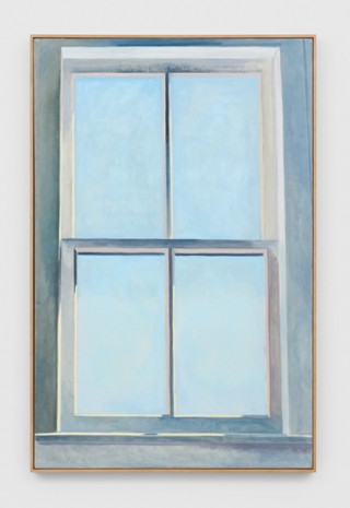 Lois Dodd, Blue Sky Window, 1979, Modern Art