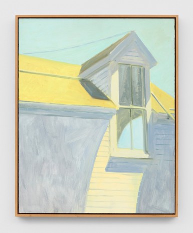 Lois Dodd, Dormer, Yellow + Blue + Lavender, 1985, Modern Art