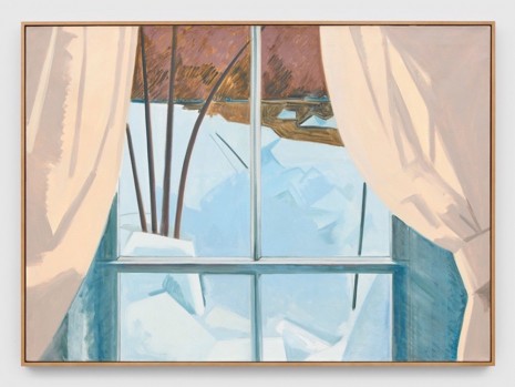 Lois Dodd, Ice in Window, 1982, Modern Art