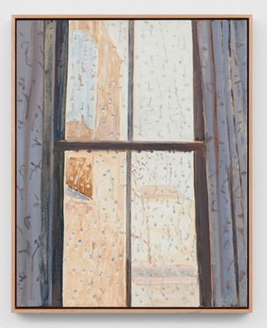 Lois Dodd, Rainy Window, NYC, 2014, Modern Art