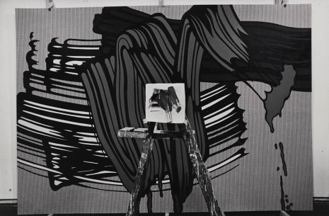 Ugo Mulas, Roy Lichtenstein’s studio, 1965 , Matthew Marks Gallery