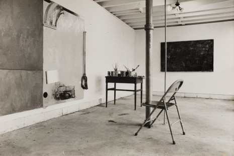 Ugo Mulas, Jasper Johns’s studio, 1965 , Matthew Marks Gallery