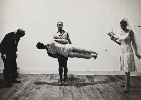 Ugo Mulas, Rehearsal for Rauschenberg’s Spring Training (Alex Hay, Steve Paxton, Robert Rauschenberg, Trisha Brown), 1964-65 , Matthew Marks Gallery