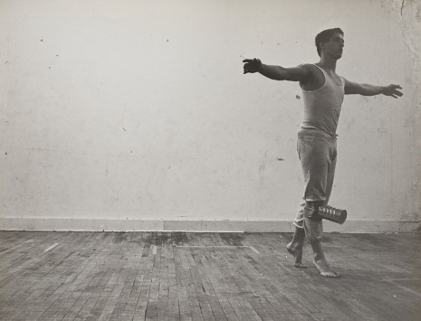 Ugo Mulas, Rehearsal for Rauschenberg’s Spring Training (Steve Paxton), 1964-65 , Matthew Marks Gallery