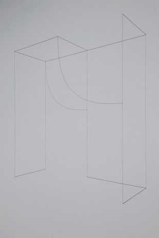 Jong Oh, Line Sculpture (cuboid) #35, 2019, Sabrina Amrani