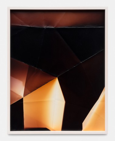 Walead Beshty, Three Sided Picture (YRM), January 11, 2007, Santa Clarita, California, Fujicolor Crystal Archive, 2019 , rodolphe janssen