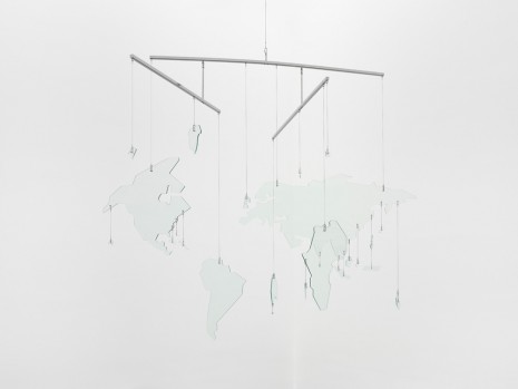 Mona Hatoum, Map (mobile), 2019 , White Cube