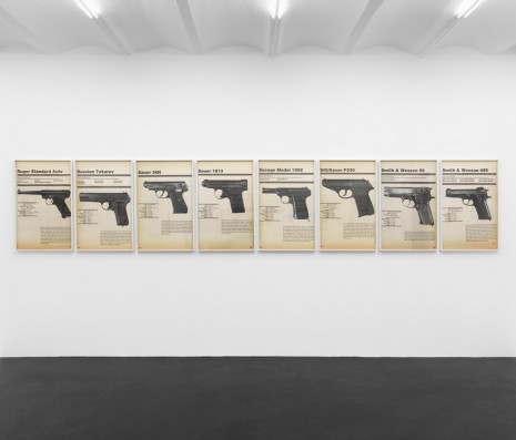 Lutz Bacher, FIREARMS, 2019 , Galerie Buchholz