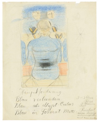 Otto Meyer-Amden, Study for ‘Preparation’ (‘Vorbereitung’), ca. 1925-1928 , Galerie Buchholz