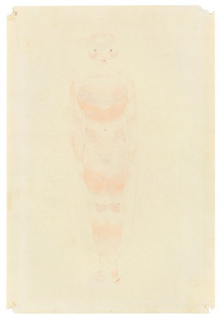 Otto Meyer-Amden, Nude boy (from ‘Rosareihe’ series), ca. 1928-1932 , Galerie Buchholz