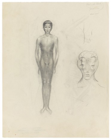 Otto Meyer-Amden, Study of nude boy, 1925 , Galerie Buchholz