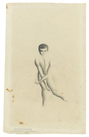 Otto Meyer-Amden, Nude boy, ca. 1920 , Galerie Buchholz