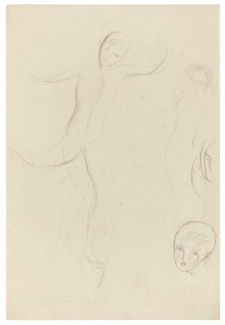 Otto Meyer-Amden, Study of dancing boy, 1925 , Galerie Buchholz
