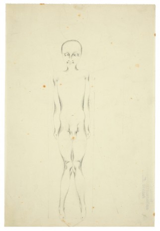Otto Meyer-Amden, Nude Martyr-boy, ca. 1913-1917 , Galerie Buchholz