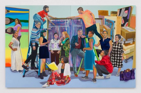 Aliza Nisenbaum, Anton Kern Gallery Staff, 2019 , Anton Kern Gallery