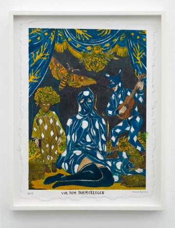 Marcel Dzama, Before summer rain, 2019 , Sies + Höke Galerie