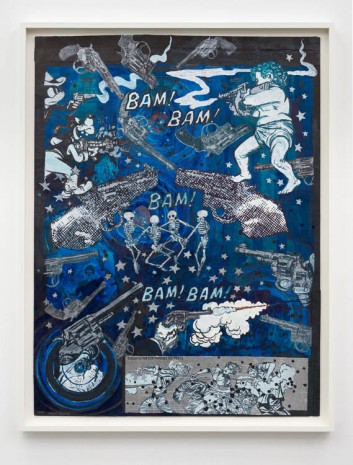 Marcel Dzama, Bam bam bam bam bam. or Thank you for your Thoughts and Prayers., 2019 , Sies + Höke Galerie