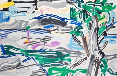 Roy Lichtenstein, River Scene, 1987 , Galerie Thaddaeus Ropac