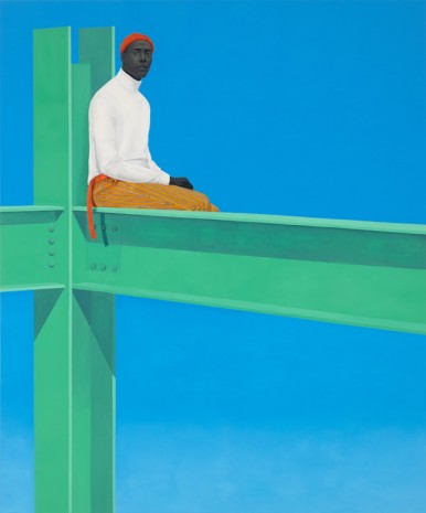 Amy Sherald, If you surrendered to the air, you could ride it, 2019 , Hauser & Wirth