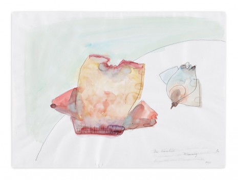 Maria Lassnig, Die Käselust (Cheese Desire), 1990 , Hauser & Wirth